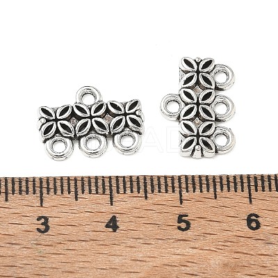 Tibetan Style Zinc Alloy Chandelier Components Links PALLOY-WH0088-15AS-1
