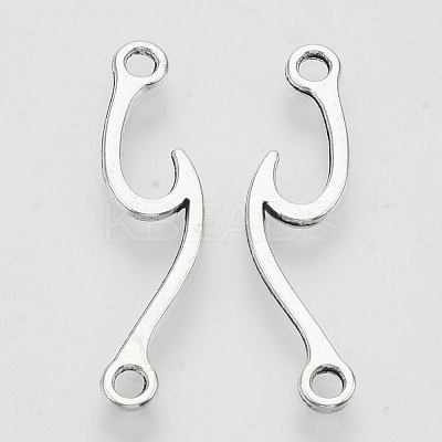 Tibetan Style Alloy Links connectors TIBE-T009-01AS-RS-1