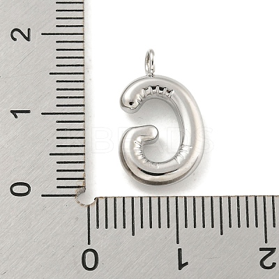 Non-Tarnish 304 Stainless Steel Pendants STAS-C102-15P-G-1