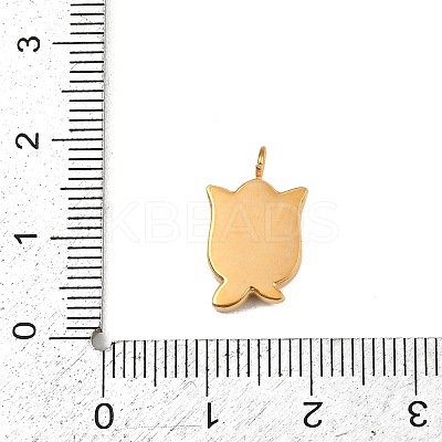304 Stainless Steel Pendants Ion Plating(IP) LS-STAS-C143-01A-G-1