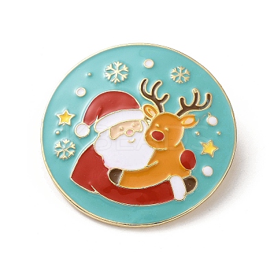 Christmas Enamel Pins LS-JEWB-B028-01G-02-1