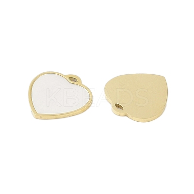 Natural Shell Charms STAS-P366-22A-G-1