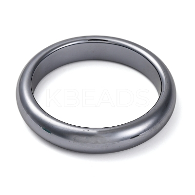 Natural Terahertz Stone Bangles BJEW-H619-01C-1