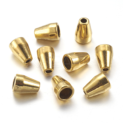 Tibetan Style Alloy Bead Cone GLF10941Y-NF-1