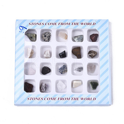 Natural Mixed Gemstone Beads G-N0327-005-1