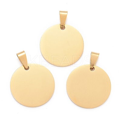Ion Plating(IP) 304 Stainless Steel Pendants STAS-I311-05A-G-1