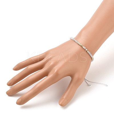 Adjustable Nylon Thread Braided Bead Bracelets BJEW-JB05528-02-1