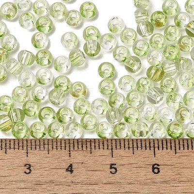 Transparent Colours Glass Round Beads SEED-F006-05A-01-1