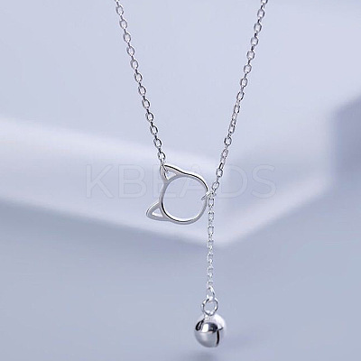 Cat Shape Alloy Link Bell Tassel Anklets for Women FS-WG4EFA6-01-1