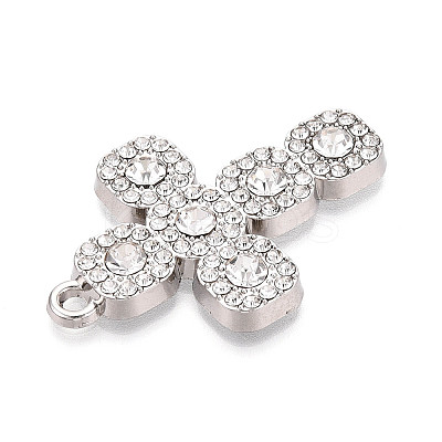 Alloy Rhinestone Pendants PALLOY-N182-11P-1