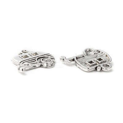 Tibetan Style Alloy Pendants X-TIBE-T010-24AS-RS-1