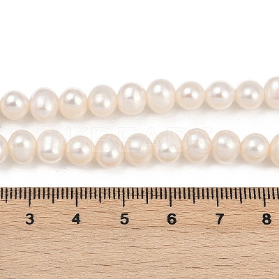 Natural Cultured Freshwater Pearl Beads Strands PEAR-I007-07Y-10A-1