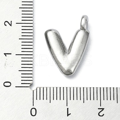 Anti-Tarnish 304 Stainless Steel Pendants STAS-U033-02P-V-1