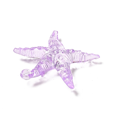 Transparent Acrylic Pendants TACR-P003-05-1