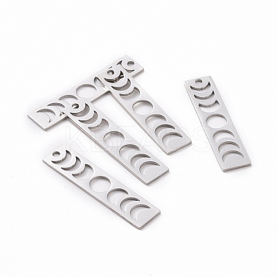 Tarnish Resistant 201 Stainless Steel Pendants STAS-S105-LA393-1-1