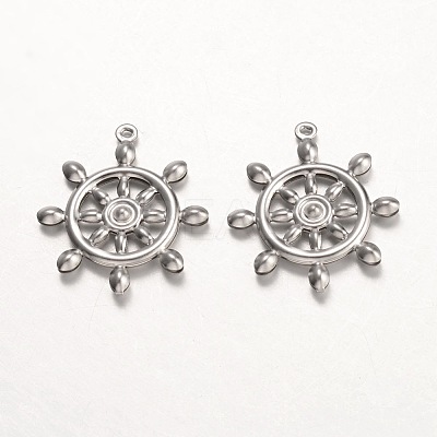 Tarnish Resistant 316 Surgical Stainless Steel Pendants LS-STAS-K096-12P-1