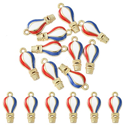 Alloy Enamel Pendants ENAM-YW0002-21A-1