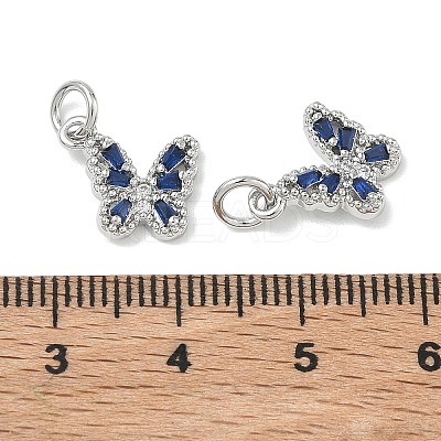 SHEGRACE Brass Pave Clear Cubic Zirconia Pendants XGRQ3Q851-628P-E-1