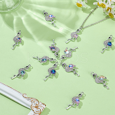 25Pcs 5 Colors Zinc Alloy Pendants FIND-WR0012-68-1