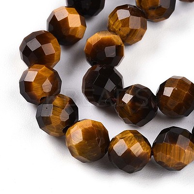 Natural Tiger Eye Beads Strands G-S345-6mm-22-1