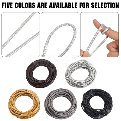 10M Flat PU Leather Cord WL-GF0001-33D-1