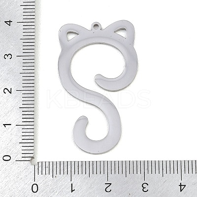 304 Stainless Steel Pendants STAS-Z183-02P-1