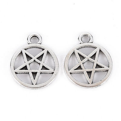 Tibetan Style Alloy Pendants LS-TIBE-S323-103AS-RS-1