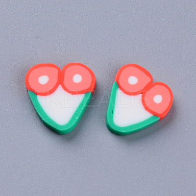 Handmade Polymer Clay Cabochons CLAY-N006-12-1