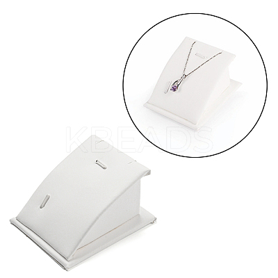 PU Leather Curved Jewelry Displays NDIS-A003-01E-1