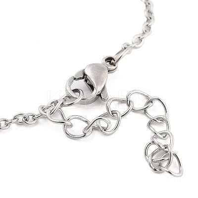 Non-Tarnish Stainless Steel Cable Chain Link Bracelets for Women Men LS-STAS-Z061-01P-12-1