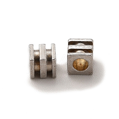 Non-Tarnish 201 Stainless Steel Beads STAS-M089-13P-1