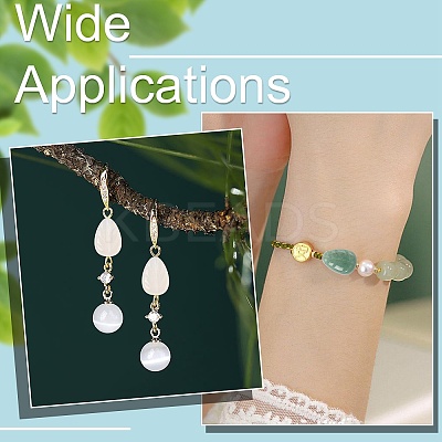 16Pcs 8 Styles Natural Agate & Amethyst & Topaz Jade & Green Aventurine & Red Agate & Tiger Eye & White Agate G-CJ0001-80-1