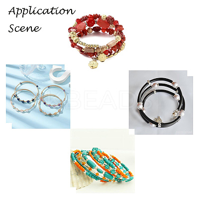 Steel Bracelet Memory Wire MW5.5CM-NF-1