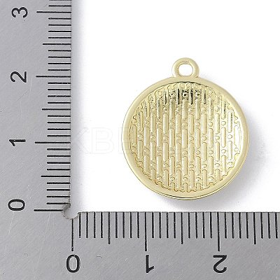 Alloy Enamel Pendants PALLOY-R153-02G-03-1