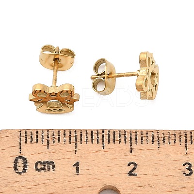 304 Stainless Steel Stud Earrings LS-EJEW-I321-01G-02-1