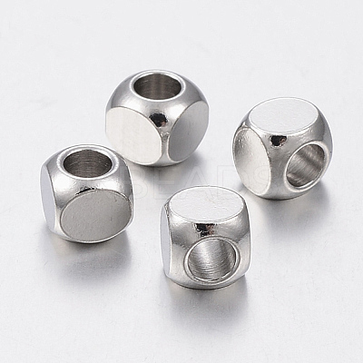 Tarnish Resistant 304 Stainless Steel Beads STAS-H426-02-5MM-1