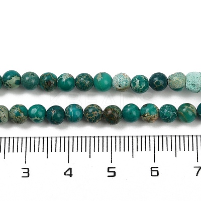 Dyed Natural Regalite/Imperial Jasper/Sea Sediment Jasper Beads Strands G-B124-C04-07-1
