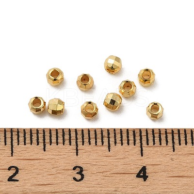 Brass Spacer Beads KK-P249-02B-G-1