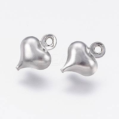 Tarnish Resistant 304 Stainless Steel Charms X-STAS-P167-G01-1