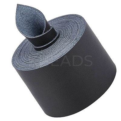 Flat Microfiber Imitation Leather Cord LC-WH0006-07D-01-1