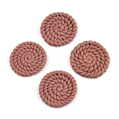Handmade Polymer Clay Pendants X-CLAY-N010-093-1