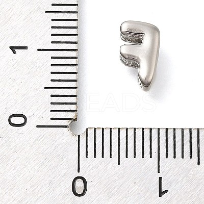 304 Stainless Steel Slide Charms STAS-B075-37P-F-1