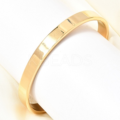 304 Stainless Steel Plain Open Cuff Bangles for Women SA-CBAC920-08G-1