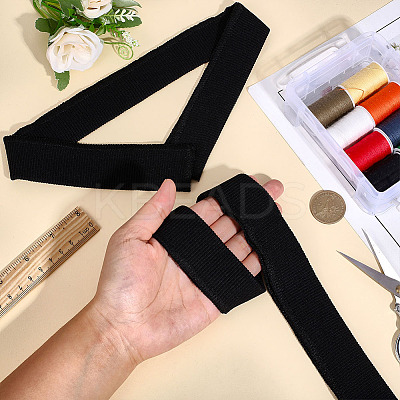 Cotton Elastic Ribbing Fabric for Cuffs DIY-WH0308-804C-1