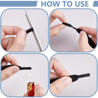 160Pcs 8 Styles Plastic Heat Shrink Tubing DIY-NB0014-12-1
