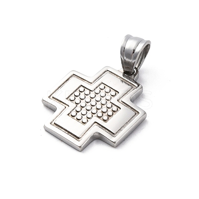 304 Stainless Steel Pendants STAS-L286-04P-1
