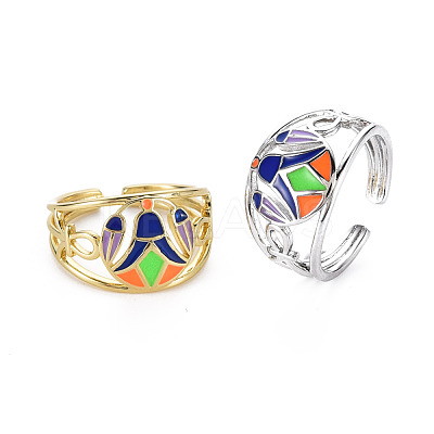 Long-lasting Plated Wide Band for Women RJEW-Q165-016-NR-1