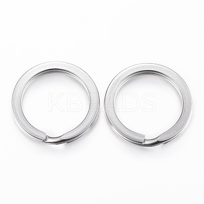 Tarnish Resistant 304 Stainless Steel Split Key Rings LS-STAS-P177-2.5x35mm-P-1