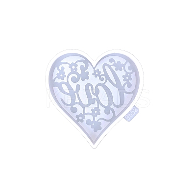 Valentine's Day DIY Heart Cup Mat Silicone Molds PW-WG26162-01-1