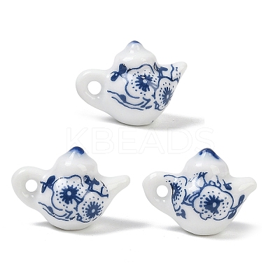 Handmade Porcelain Pendants LS-PORC-Z007-06B-1